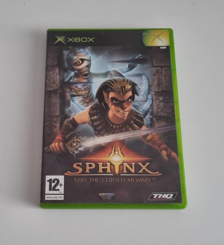 Sphinx And The Cursed Mummy Xbox Original Game Compleet, Spelcomputers en Games, Games | Xbox Original, Gebruikt, Avontuur en Actie