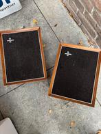 Twee Vintage Philips Luidsprekers box speaker retro, Overige merken, Gebruikt, ., Ophalen of Verzenden
