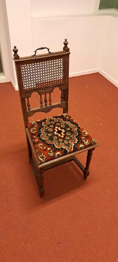 Antieke Gothic Revival eiken stoel – Victoriaanse Charles II, Antiek en Kunst, Antiek | Meubels | Stoelen en Banken, Ophalen of Verzenden