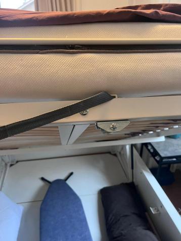 IKEA MALM bed 140x200 + LÖNSET lattenbodem - afbeelding 2