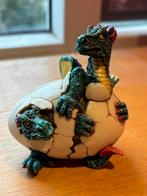 Twee Draken Uit Ei - Fantasy Beeldje, Verzamelen, Beelden en Beeldjes, Ophalen of Verzenden, Zo goed als nieuw, Fantasy