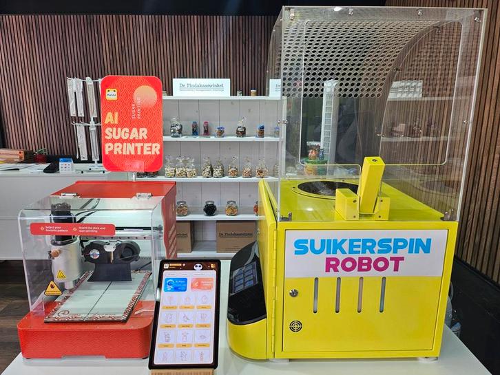 Snoep Lolly Printer & Suikerspin Robot | Vending Machines, Verzamelen, Automaten | Overige, Nieuw, Ophalen of Verzenden
