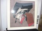 Abstract werk Albert Bitran uit de jaren 80 / 90, Antiek en Kunst, Ophalen