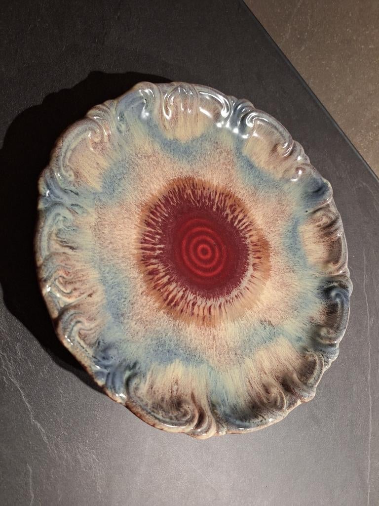 Prachtige West Germany Schaal - Artiest Merkteken - 987/27, Antiek en Kunst, Antiek | Schalen, Ophalen of Verzenden