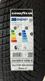 Goodyear vector 4seasons Gen-3 225/55R18 102W XL, 18 inch, Band(en), 225 mm, Winterbanden
