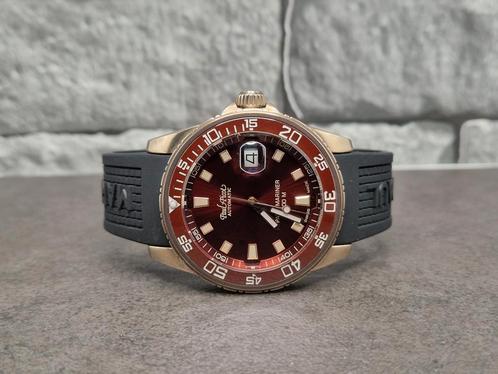 Paul Picot Mariner 3 bronzo, full set 2019, 2 bandjes, Sieraden, Tassen en Uiterlijk, Horloges | Heren, Zo goed als nieuw, Polshorloge