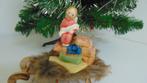 Antiek porseleinen kerst beeldje engeltje (B.S.J) in Venlo, Diversen, Ophalen of Verzenden, Gebruikt