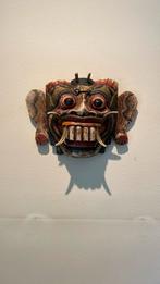 Balinees apen masker wandecoratie, Ophalen of Verzenden