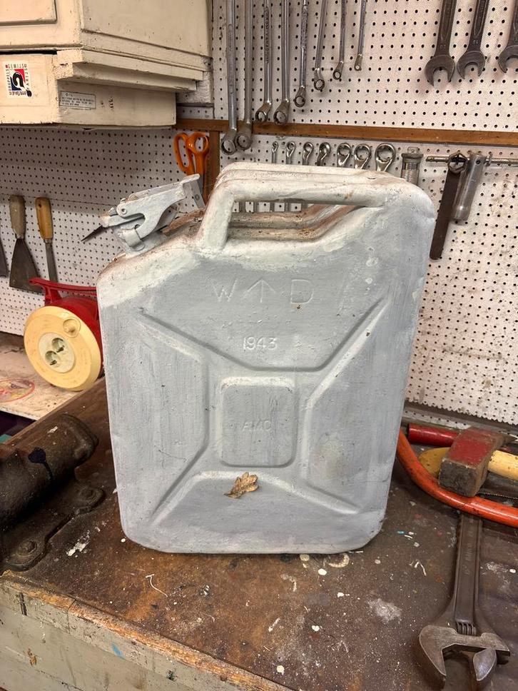 Vintage Jerrycan W^D 1943, Antiek en Kunst, Antiek | Overige Antiek, Ophalen