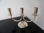 Art Deco Fifties Deense Kandelaars Berg, verzilverd, Ophalen of Verzenden, Zilver
