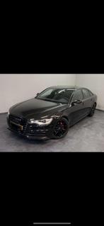 AudiA6 2.0 Tfsi S line Limousine 132KW Multitronic 2014, Auto's, 4 cilinders, 1984 cc, 179 pk, Zwart