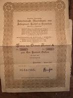 oud aandeel Nederlandsche Maatschappij voor Scheepvaart, Postzegels en Munten, Aandelen en Waardepapieren, Ophalen of Verzenden