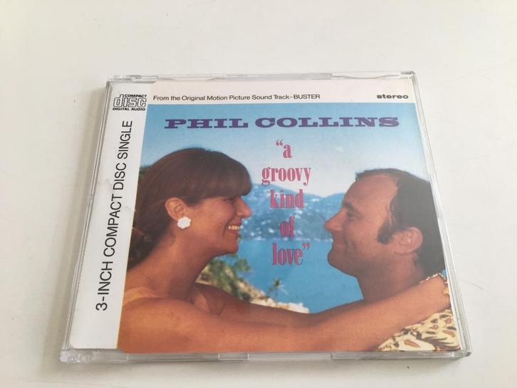 CD Maxi 3-inch Single Phil Collins - a Groovy Kind of Love, Cd's en Dvd's, Cd Singles, Gebruikt, Pop, 1 single, Maxi-single, Ophalen of Verzenden
