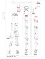 Onderdelen Manfrotto 532ART, Tripodguru@outlook.com, Tripodguru.com, Minder dan 150 cm, Niet werkend