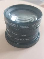 KOBACOR video telephoto converter 1.6x Japan made
with extra, Ophalen of Verzenden