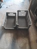 25 stapelbare kratten in 2 afmetingen, Ophalen, Gebruikt, 40 tot 60 cm, 50 tot 75 cm