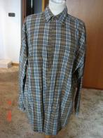 Overhemd van Authentic. Maat: L bruin/blauw ruit, Kleding | Heren, Overhemden, Authentic, Bruin, Ophalen of Verzenden, Zo goed als nieuw