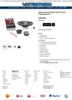 Audio System HX406 SQ EVO3 4x6'' Component set Speakers, Auto diversen, Autospeakers, Info@optimount.nl, Nieuw, Ophalen of Verzenden
