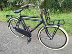 Hippe zwarte Cortina U4 herenfiets, 28inch, 61cm hoog ✅️, Versnellingen, Zo goed als nieuw, 61 tot 65 cm, Ophalen