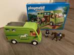 Playmobil 6928 paardentrailer, Complete set, Gebruikt, Ophalen of Verzenden