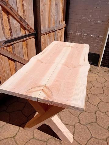 Tuintafel boomstamtafel keukentafel picknicktafel  beschikbaar voor biedingen