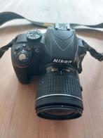 Nikon D3300 Camera + Nikon 18-55mm Lens, Ophalen of Verzenden, Zo goed als nieuw, Nikon