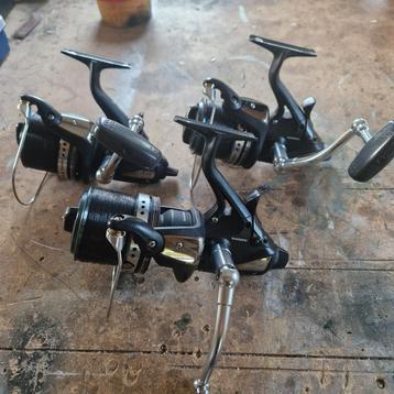 Tekoop 3 shimano medium long cast xta baitrunners.  beschikbaar voor biedingen
