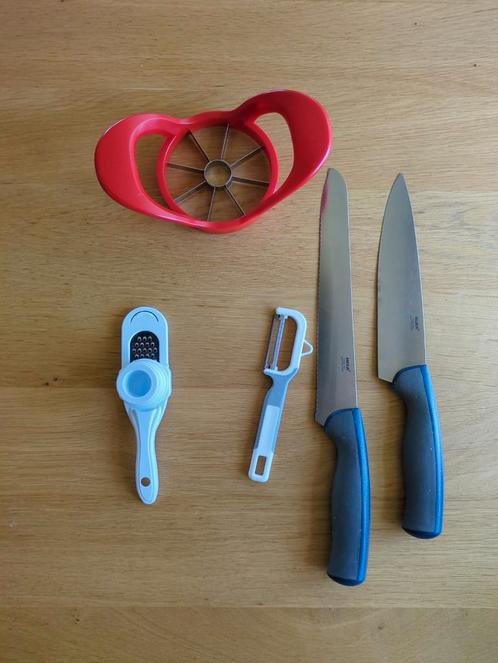 Keukenspullen Set - Messen, Schiller, Boor, Huis en Inrichting, Keuken | Keukenbenodigdheden, Zo goed als nieuw, Ophalen