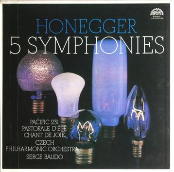 Honegger - 5 symfonieën - Tj.Ph.O. / Serge Baudo (3 lp's) beschikbaar voor biedingen
