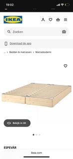 Tweepersoonsbed 160 cm, Ophalen, Tweepersoons, Zo goed als nieuw, 200 cm