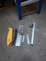 Tafel zaagmachine met afzuiger merk metabo., Ophalen of Verzenden, Rvs, Slot