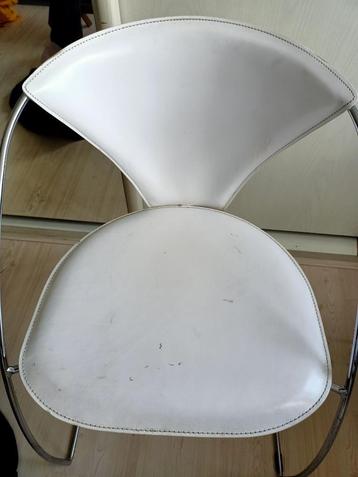 Arrben  Linda vintage design stoelen - wit = Zeldzaam! beschikbaar voor biedingen