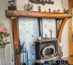 Houten schouw evt tegeltjes ook, Ophalen, Gebruikt, Houthaard