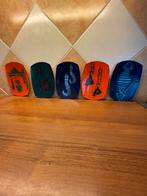 Hoogovens  Emaille 5 x, Antiek en Kunst, Ophalen