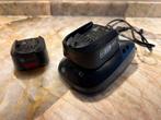 Bosch 18V Accu + Oplader - 2 Accu's, Verzenden, Gebruikt
