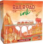 Railroad Ink NL - Vuurrode versie - Dobbelspel, Nieuw, Ophalen of Verzenden, Een of twee spelers, White Goblin Games
