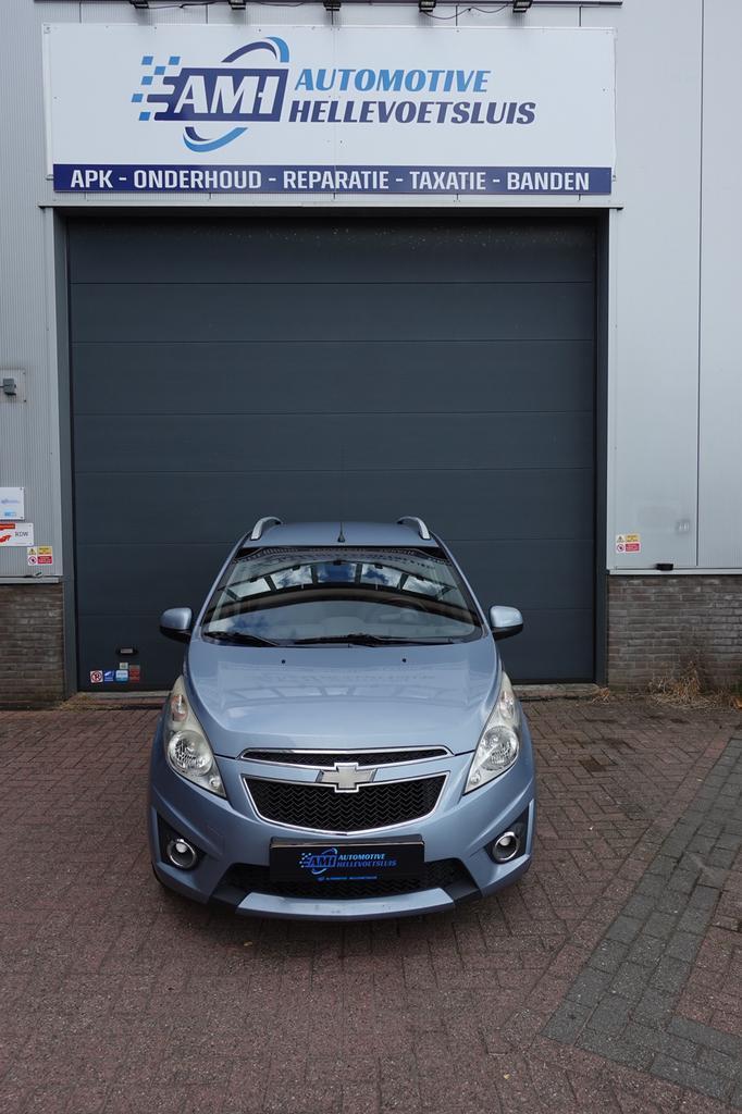 Chevrolet Spark 1.2  16V LT, Auto's, Renault, Bedrijf, Twingo, Benzine, C, Hatchback, Handgeschakeld, Origineel Nederlands, Blauw