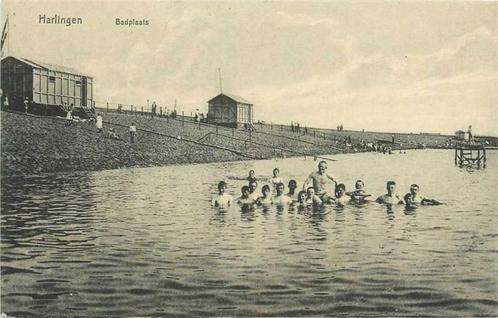 (380-721-017) Harlingen Badplaats, Verzamelen, Ansichtkaarten | Nederland, Friesland, Verzenden