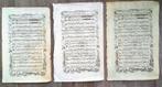Bladmuziek [circa 18e eeuw] Nightingall, Lark & Linnets 3 ex, Muziek en Instrumenten, Ophalen of Verzenden, Gebruikt, Artiest of Componist