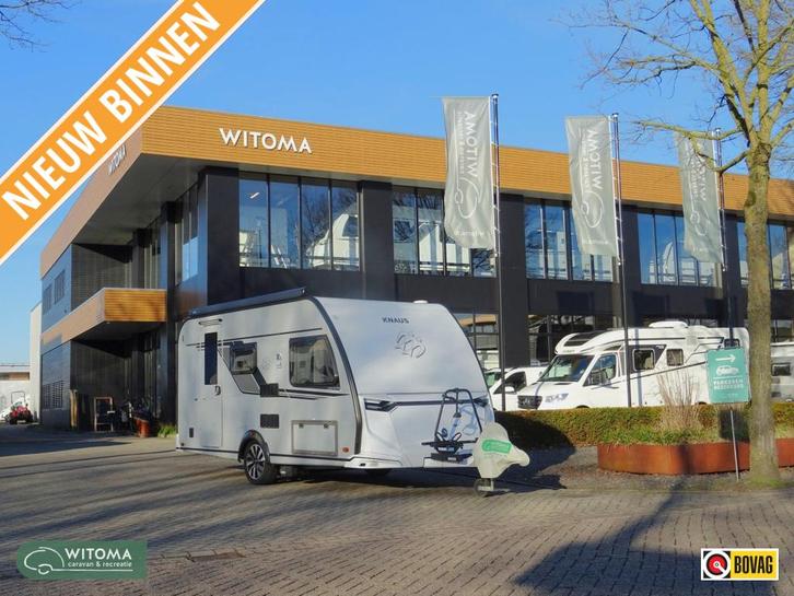 Knaus Sudwind 60 Years 420 QD Mooi complete caravan, Caravans en Kamperen, Caravans, Bedrijf, tot en met 3, 1000 - 1250 kg, Treinzit