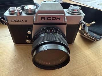 Ricoh Singlex II + 2.0-50mm en Kenlock zoom 3.9- 80/205mm beschikbaar voor biedingen