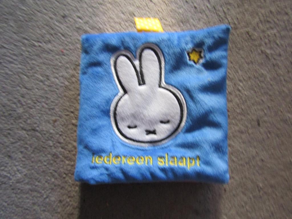 Stoffen Nijntje boek, Boeken, Ophalen of Verzenden, Gelezen, Dick Bruna, 0 tot 6 maanden