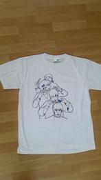 T-SHIRT THE BEATLES KAPPERSZAAK KNIPPEN HAARMODE HAIRDRESSER, Verzenden, Nieuw, Maat 52/54 (L), Wit