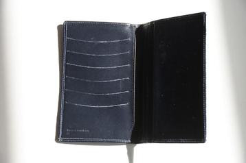 Nieuwe Blauw leren portefeuille portemonnee beschikbaar voor biedingen