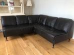 Leren hoekbank, Ophalen, Gebruikt, Leer