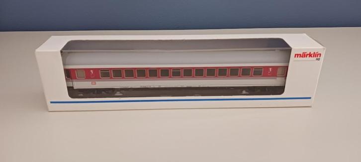 Märklin 4286: IC rijtuig 1e klasse DB, Hobby en Vrije tijd, Modeltreinen | H0, Zo goed als nieuw, Wagon, Wisselstroom, Märklin