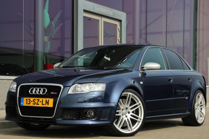 Audi A4 Limousine 4.2 V8 RS4 quattro | ORIG NL | 2de Eigenaa, Auto's, Audi, Bedrijf, Te koop, A4, 4x4, ABS, Airbags, Airconditioning