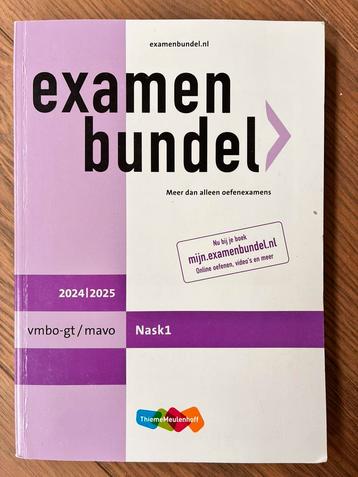 Examenbundel VMBO GT TL Nask1 2024-2025 beschikbaar voor biedingen