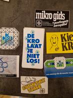 3455 KRO Stickers Collectie, Verzamelen, Stickers, Ophalen of Verzenden, Gebruikt, Overige typen