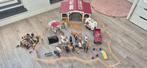 Schleich; manege, paarden, auto met trailer etc., Kinderen en Baby's, Ophalen, Zo goed als nieuw